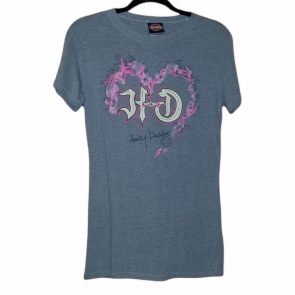 Harley Davidson Fitted Womens tee L